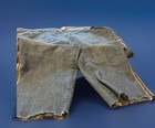 DEMOCRACY PLUS SIZE  24  Rhinestone Embellished  Distressed Blue Jeans Crop — photo 5