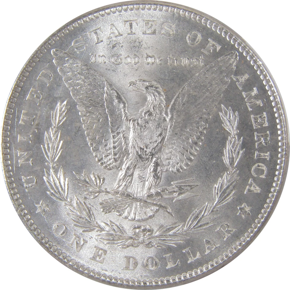 1878 7/8TF Weak Morgan Dollar MS 63 PCGS Silver $1 Coin SKU:I17759 - Image 4 of 4