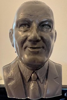 Mold A Rama Pres Johnson GREY RARE Molded Souvenir Moldville Week 18