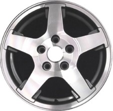 17x7.5 Oem Machined And Grey Aluminum Wheel For 2005-2007 Jeep Grand Cherokee