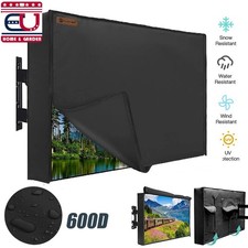 30-85 inch Outdoor TV Cover Flat Screens 600D...