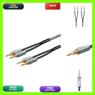 Monoprice Monolith Multi-Strand Conductors Speaker Wire - 10 Feet - Pair, PE