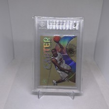 1998-99 Skybox E-X Century VINCE CARTER #89 BGS 9 Rookie Card RC EX