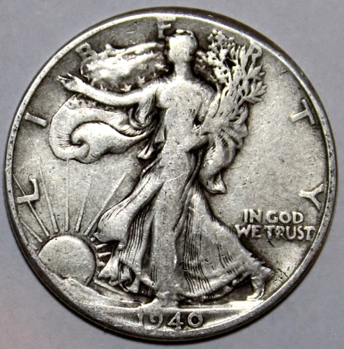 1940-P Walking Liberty Half Dollar - Very Fine - #1948EC