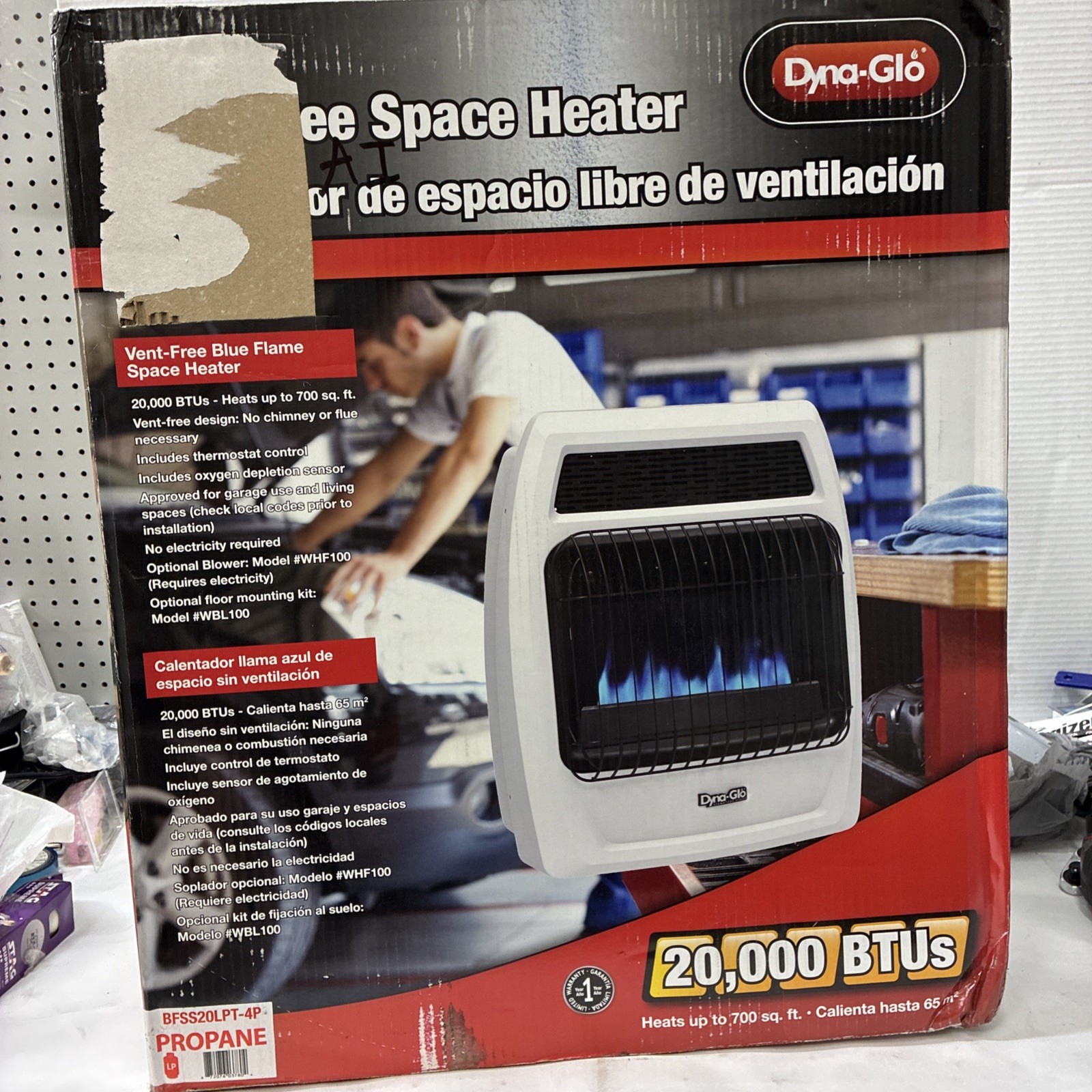 Dyna-Glo 20,000 BTU Blue Flame Space  Heater -