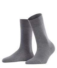 Women Sensitive Berlin Sock Grey Light Grey Melange 3830 8-10.5