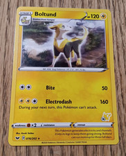 Carta Pokemon TCG Boltund Elettrica 76/202 2020