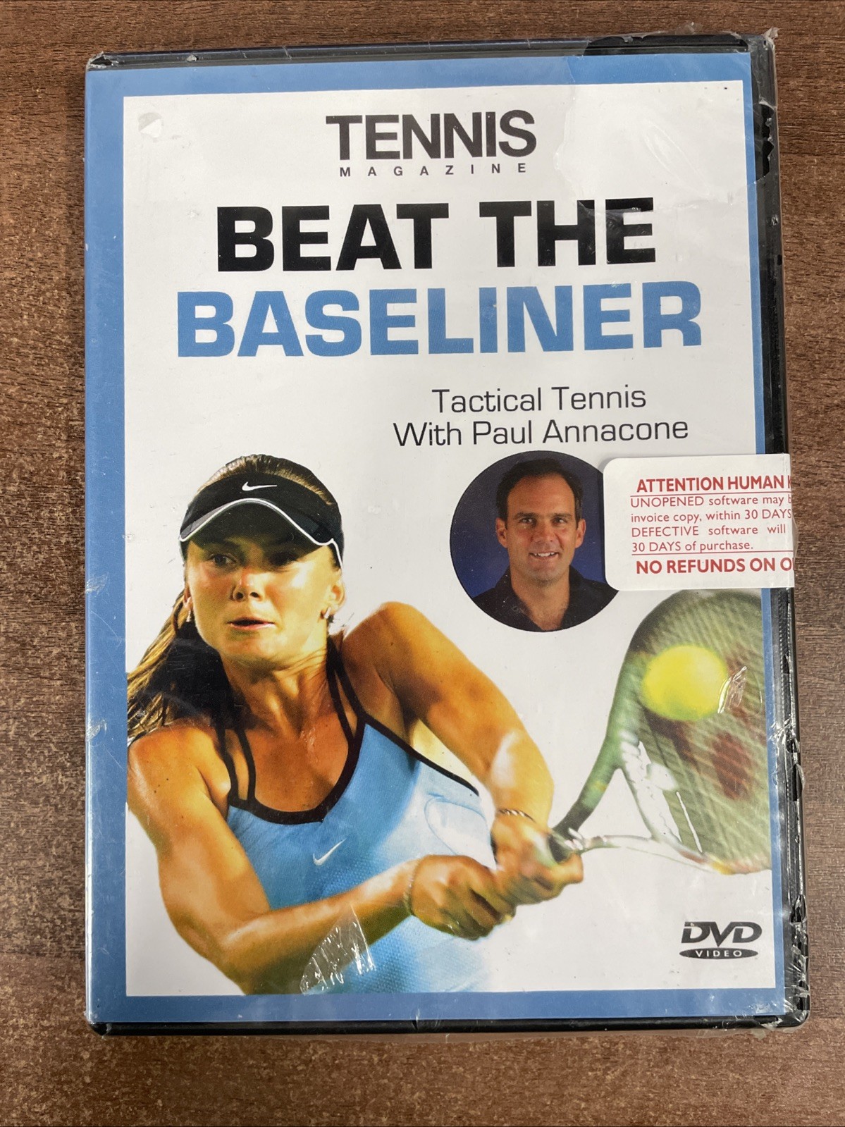 Beat The Baseliner (DVD, 2006) ; Brand New Sealed - Region 1