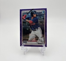 2020 Bowman Chrome Baseball - Purple /250 Christian Pache #BCP-5