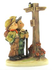 Goebel Hummel Figur, 331, 17cm, "Am Scheideweg/ Crossroads", Bodenmarke 1960-72