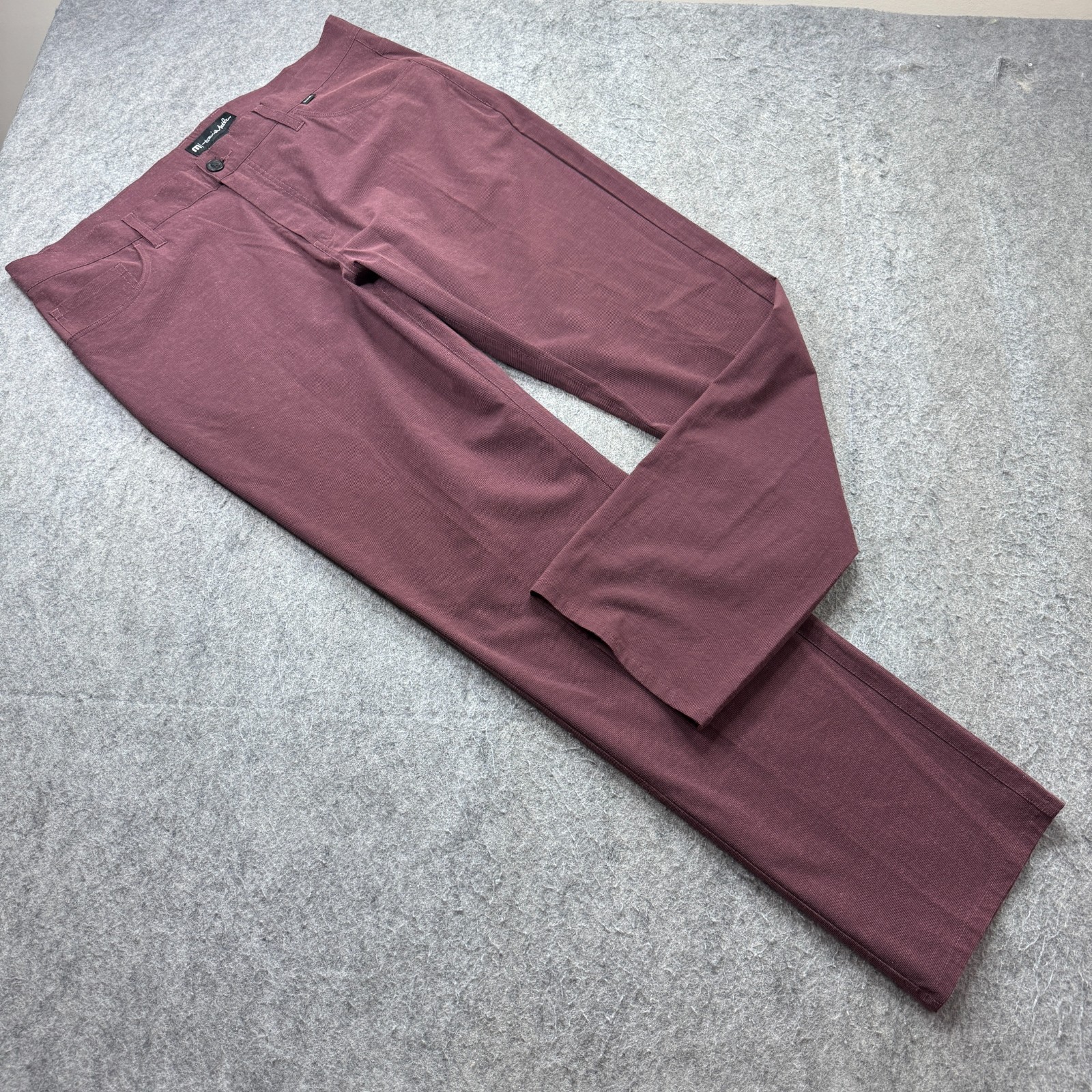 Pants Men 38 X 32 Red Performance Straight