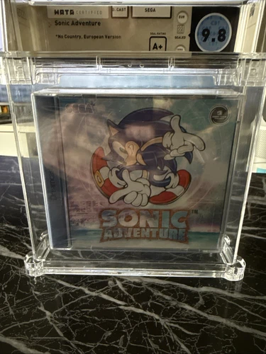 Sonic Adventure Dreamcast Wata 9.8 Sealed VGA UKG Pop Of 5 Very Rare Investment 