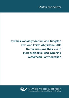 Synthesis of Molybdenum and Tungsten Oxo and Imido Alkylidene NHC Complexes...