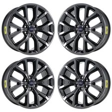 22 Ford Expedition Pvd Black Chrome Wheels-c Rims Factory Oem 10145 Exchange...
