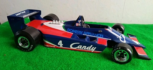 BURAGO 2105 TYRRELL CANDY 1/14 FORMULA 1 RACING CAR 4 Red Blue F1