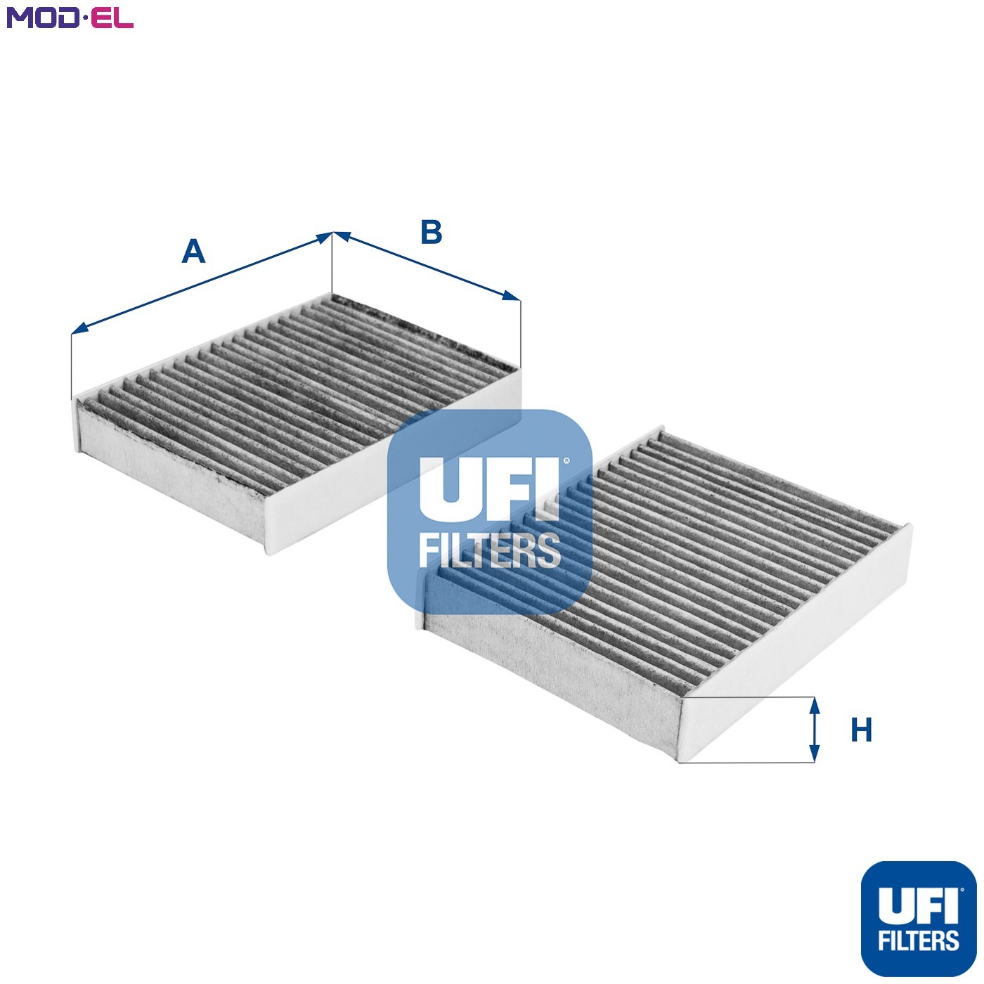 UFI Filters, Cabin Air Filter 54.104.00 | Suitable for Cars, Applicable to Various Models of Alfa Romeo - Image 4