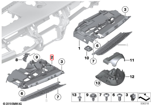 Rolls-Royce Dawn 2009-2023 Dashboard