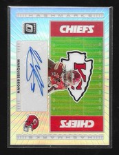 2025 Panini Donruss Optic - Hash Marks Marquise Brown #HM-8 (AU)