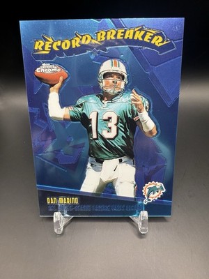 Dan Marino 2003 Topps Chrome Record Breaker Insert SP Dolphins RB7 Legend HOF
