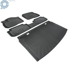 Floor Mats Trunk Mat Liner For Honda Crv 2023 2024 2025 2026 All Weather Tpe Blk Floor Mats Trunk Mat Liner For Honda Crv 2023 2024 2025 2026 All Weather Tpe Blk