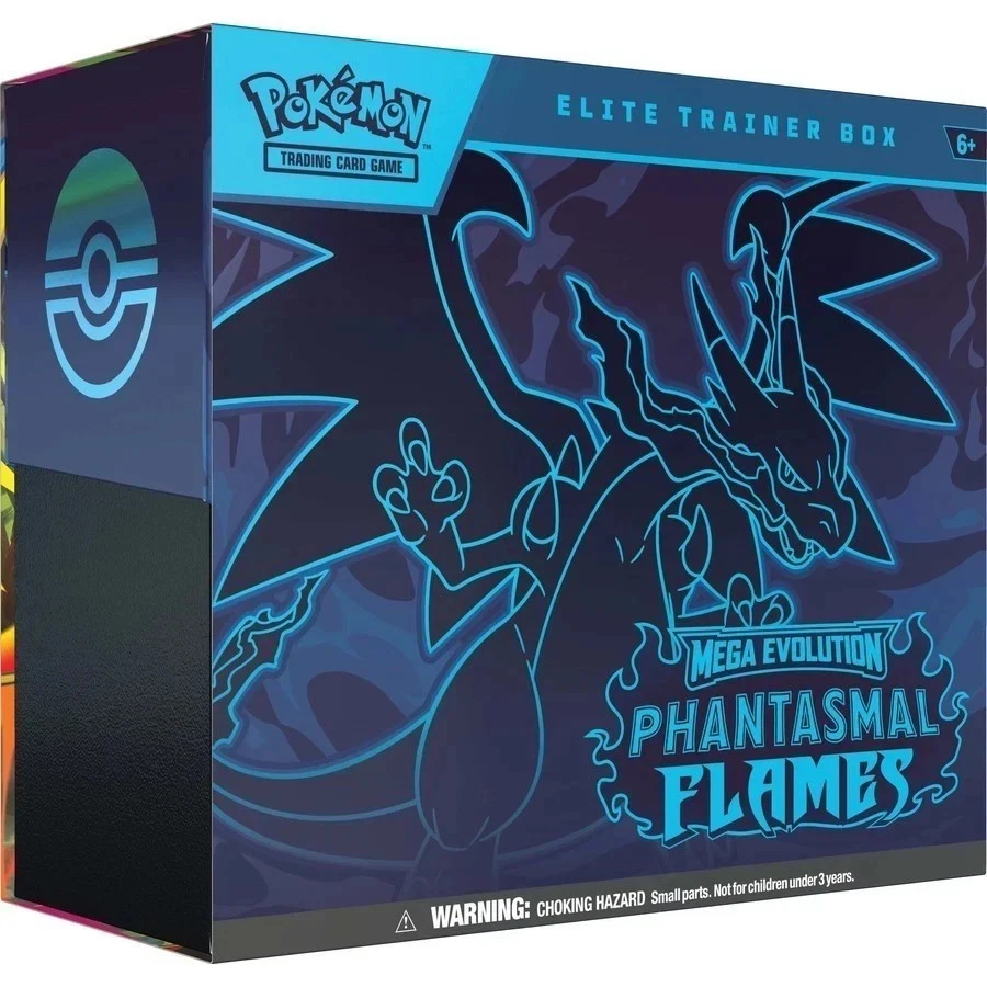 Pokemon Mega Evolution Phantasmal Flames Elite Trainer Box - PRESALE