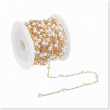 5m Pearl Beading Chain for DIY Jewelry