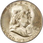 1952-S Franklin Half Dollar - Silky Luster - Brilliantly Uncirculated!