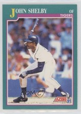 1991 Score John Shelby #609 0kz8