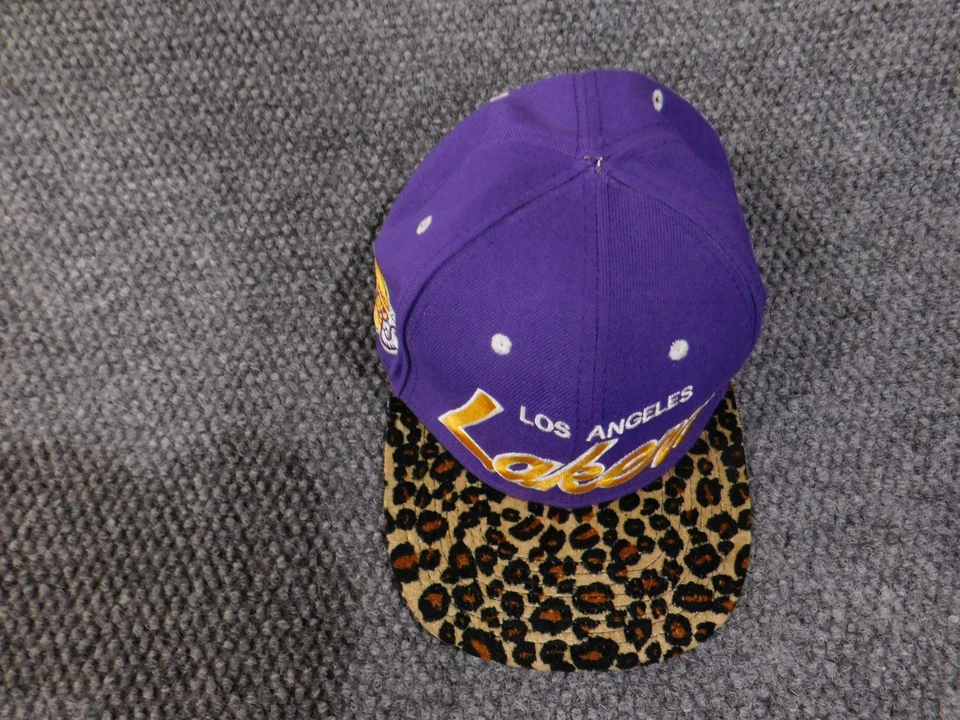 Gorra con correa trasera Los Angeles Lakers NBA baloncesto mujer madera dura clásica Foto 4 de 4