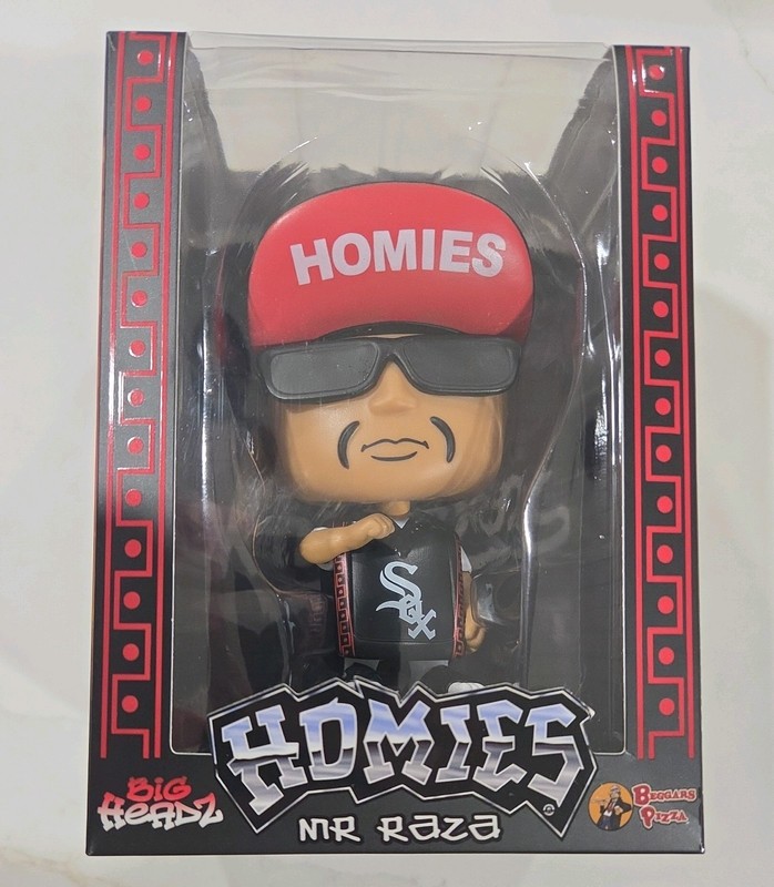 White Sox SIGNED Homies Big Headz /100 Mr Raza Special Release David Gonzalez