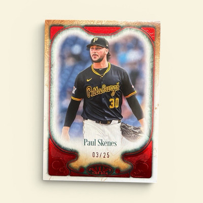 Topps Tier One 2026 Paul Skenes Pirates #45 Serial Numbered /25