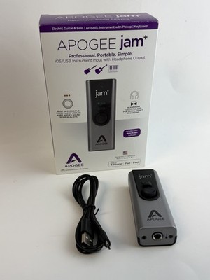 Apogee Jam Plus Portable USB Audio Interface for Guitar/Bass/Keys