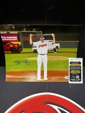 Shane Bieber Autographed Cleveland Indians Signed 11x14 Photo JSA COA MLB