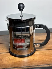 The Original Bodum French Press, Kenya  Stainless & Glass Coffee Maker 2 Cups