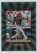 2025 Panini Donruss Elite Series Green Lazer James Wood #8 16wc