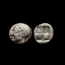 SBC: Ionien, Phokaia. AR Trihemiobol oder Diobol, ca. 6.-5. Jh. v. Chr.
