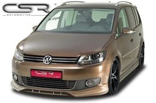 Front Ansatz Spoiler Schwert Diffusor Lippe Tuning für VW Touran GP2 FA151