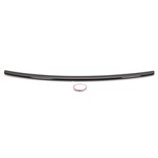 Fits Audi A4 B8.5 2012-2015 Rear Trunk Boot Lip Spoiler S4 Style Gloss Black