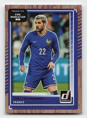 2025-26 Donruss Road to FIFA World Cup #147 Theo Hernandez Bronze