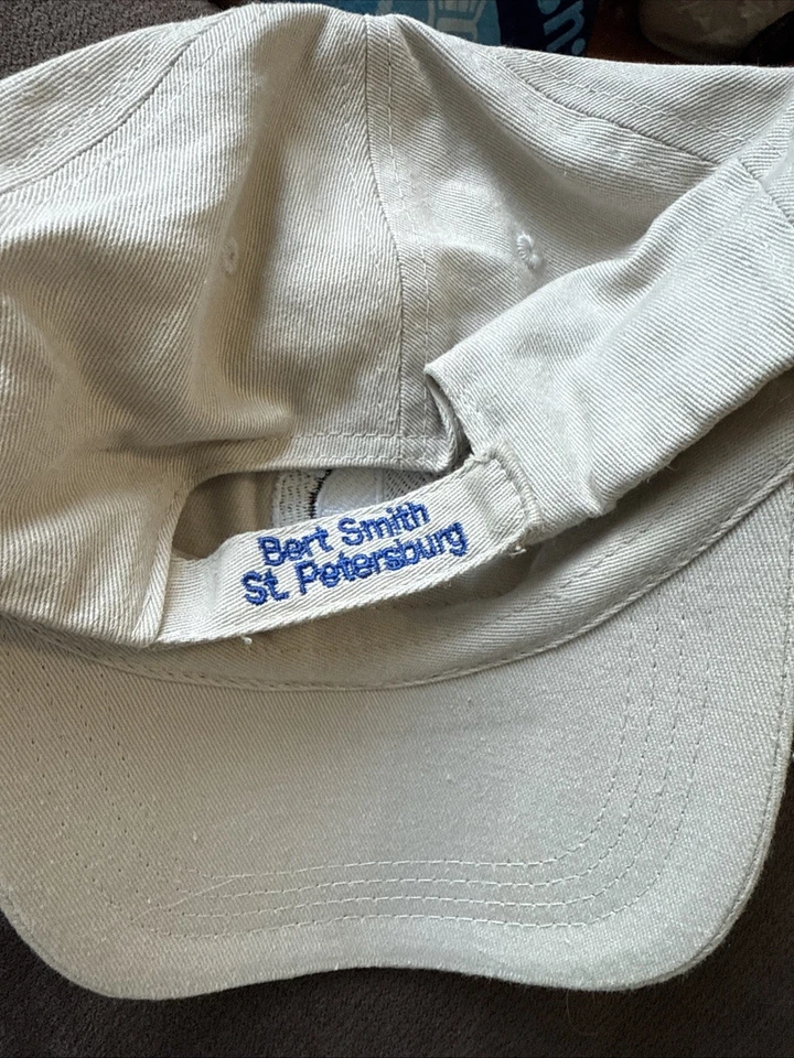 Gorra de béisbol BMW Lifestyle correa trasera logotipo bordado vintage Bert Smith Foto 2 de 3