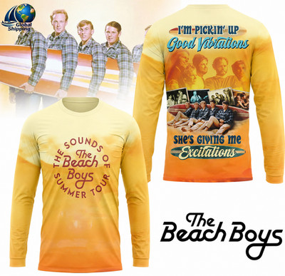 The Beach Boys Sounds of Summer Tour AOP 3D Long sleeve
