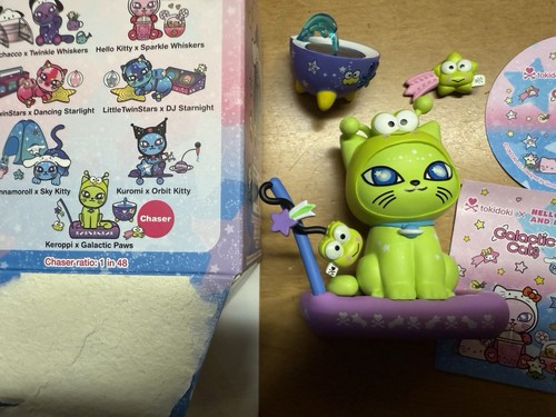 tokidoki x Hello Kitty and Friends Galactic Cats Keroppi x Galactic Paws Chaser - Picture 3 of 3