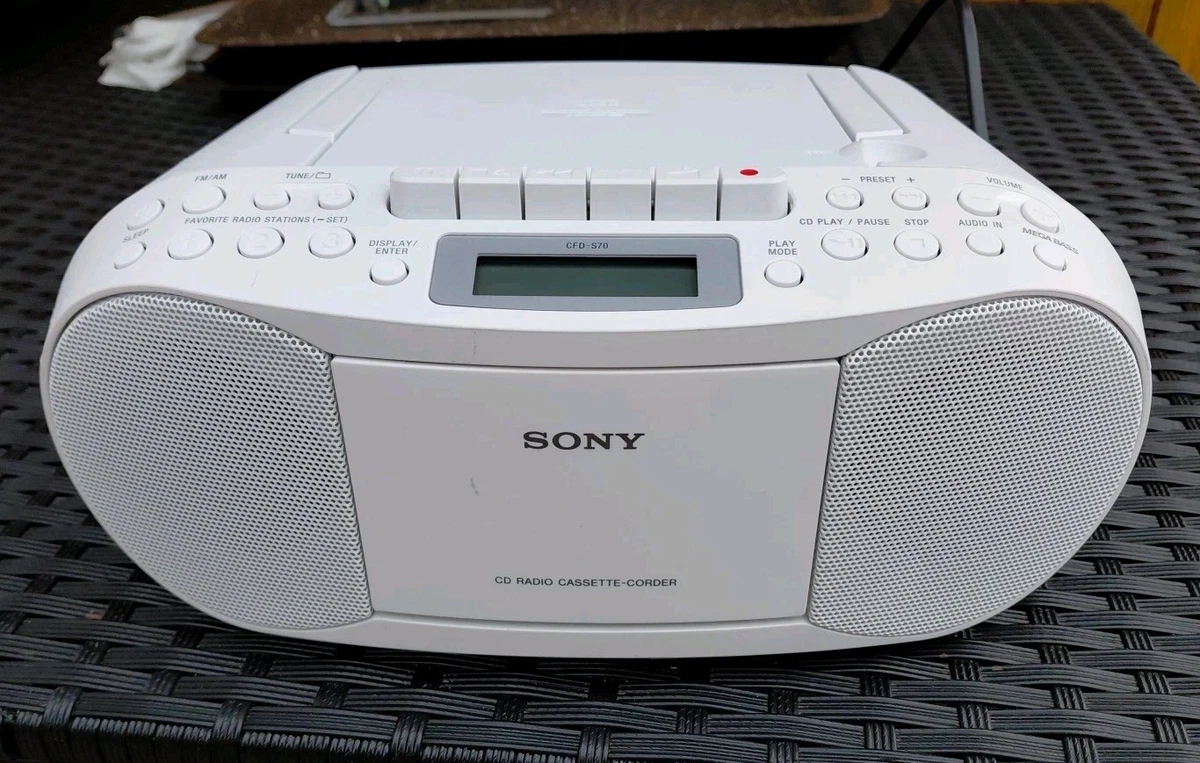Sony TC-157WX Stereo Cassette Deck mini chaine boombox vintage