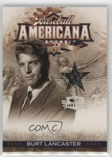 2008 Donruss Threads Baseball Americana Position Materials Burt Lancaster a8r