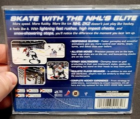 NHL 2K2 (Sega Dreamcast, 2002) CIB w/ Insert
