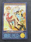 One Piece Nami Luffy Zoro Holo Visual Adventure Card 26 Bandai 2000 Carddass VG