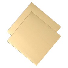  2 Pcs Feuille De Laiton Pour Travaux Manuels Plaques En Loisirs Créatifs