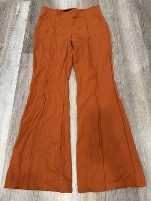 A NEW DAY WOMEN CASUAL LOUNGE BROWN PANTS PULL ON MEDIUM M
