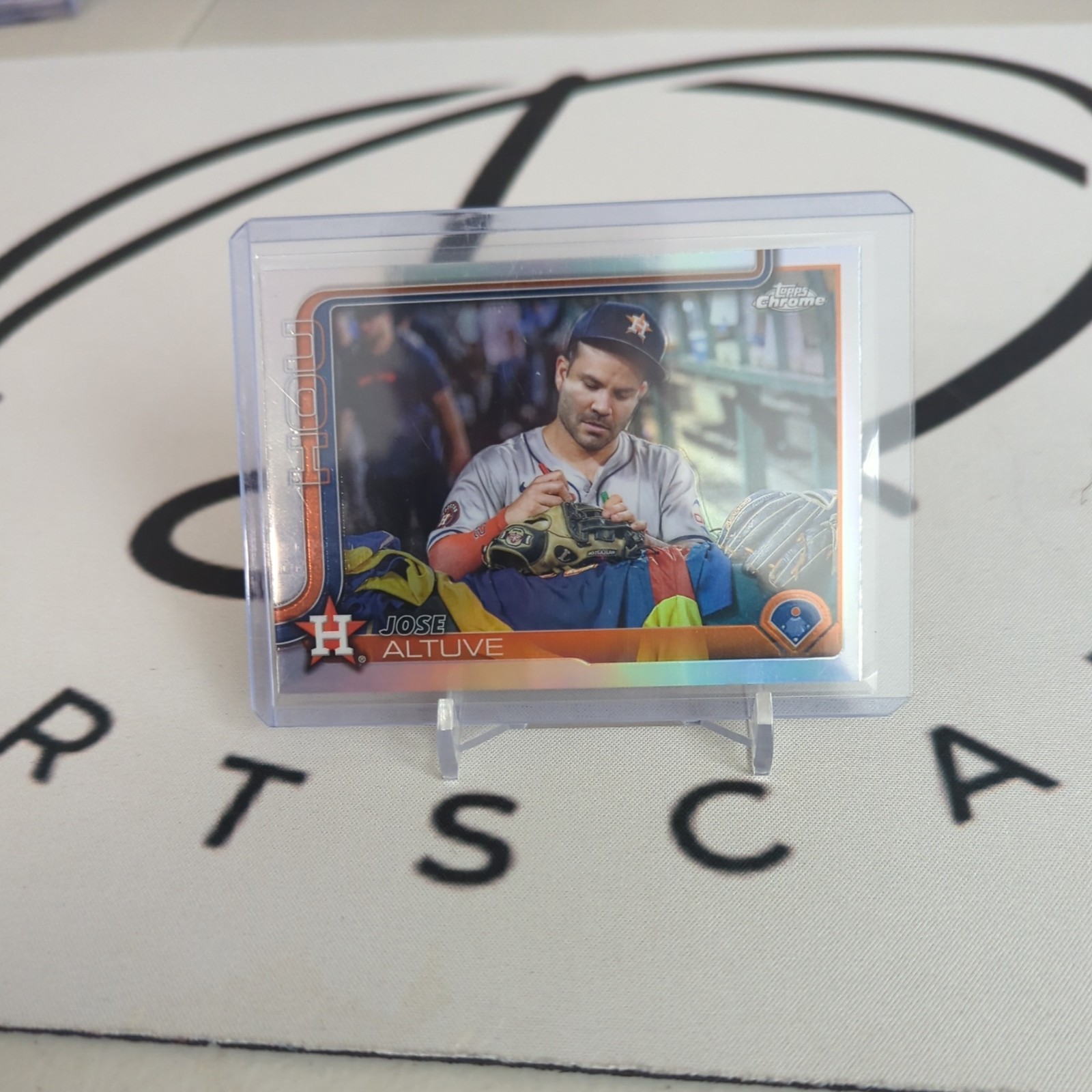 2025 Topps Chrome - Image Variation SP Jose Altuve #77 - Astros