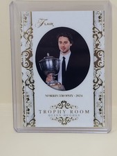 2025-26 Flair Hockey Quinn Hughes Trophy Room Norris ##TR-6